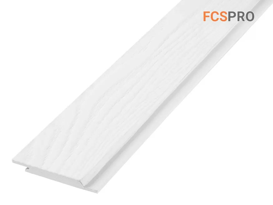 Фиброцементный сайдинг FCSPRO Click Shtil F01 (Белый минерал) купить в Адлере