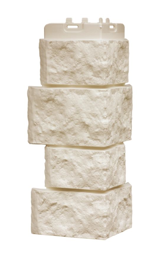 Угол наружный Grand Line, Дикий камень Classic, Молочный купить в Адлере