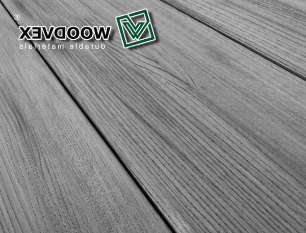 Террасная доска WOODVEX Select из ДПК Серый дым купить в Адлере