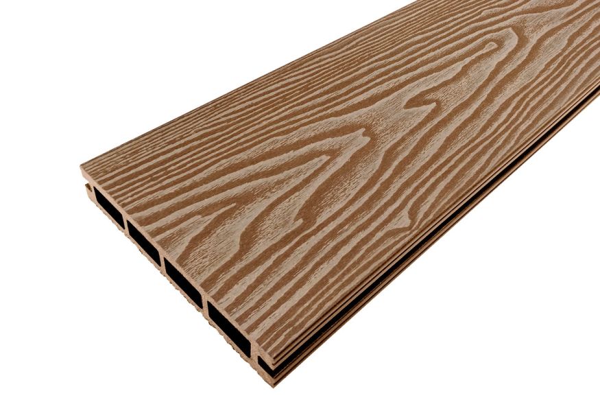 Террасная доска Holzhof, NauticPrime (Light) Esthetic Wood, Коричневый купить в Адлере