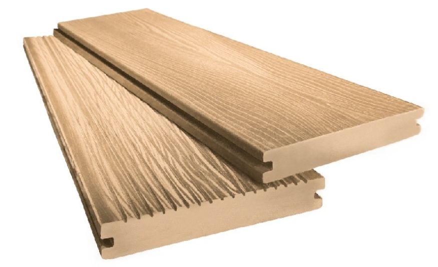 Террасная доска ДПК I-Techplast МАССИВ 3D WOOD Бронза купить в Адлере