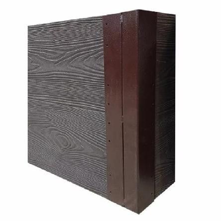 Доска для грядок NauticPrime EstheticWood 3D в цвете Венге, размер 445х35х2950 мм купить в Адлере