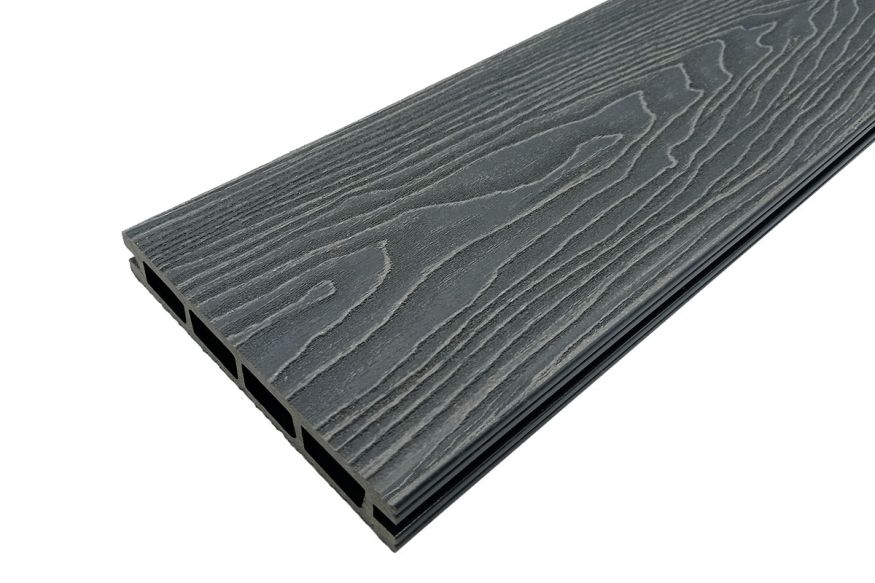 Террасная доска Holzhof, NauticPrime (Light) Esthetic Wood, Серый купить в Адлере