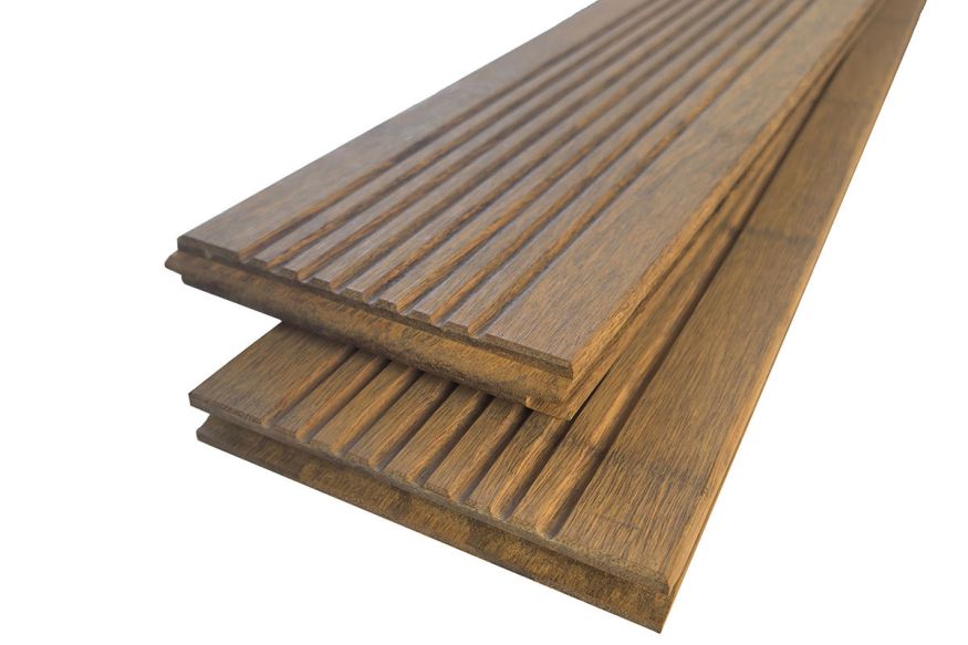Террасная доска Holzhof, NauticPrime Бамбук / Bamboo, Натуральный купить в Адлере
