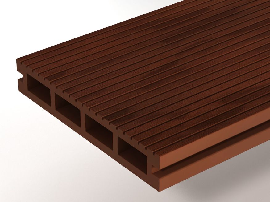 Террасная доска из ДПК WOODVEX, Expert, Палисандр купить в Адлере