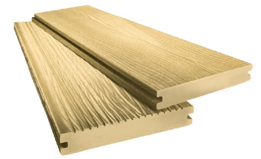 Террасная доска ДПК I-Techplast МАССИВ 3D WOOD Золотой купить в Адлере