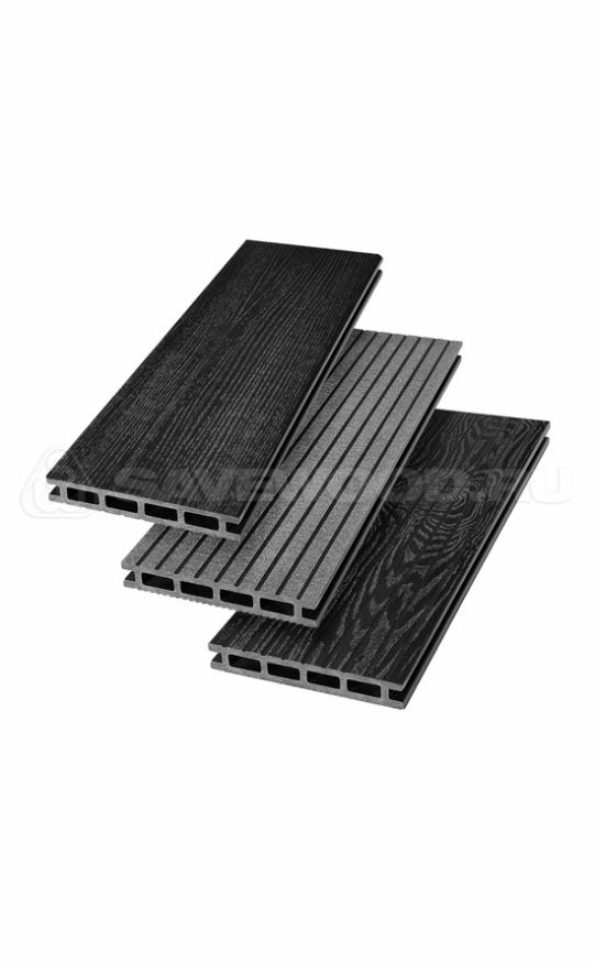 Террасная доска ДПК SaveWood, SW Carpinus (R), Черный купить в Адлере