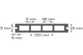 Террасная доска ДПК Outdoor 3D NEVADA/Коричневый вельветовый микс купить в Адлере