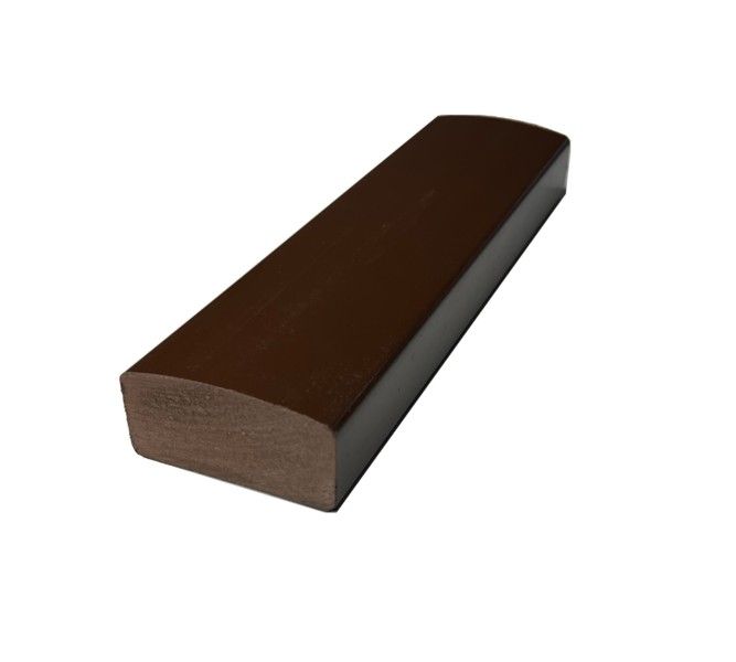 Лавочный брус Ecodecking Некст полнотелый глянцевый, Шоколад купить в Адлере