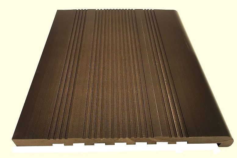 Ступени из ДПК NanoWood - Шоколад, 20 мм, полнотелые купить в Адлере