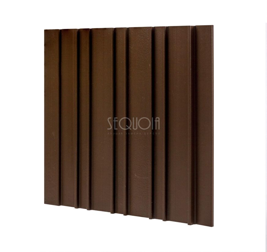 Доска фасадная SEQUOIA co-extrusion Коричневая купить в Адлере