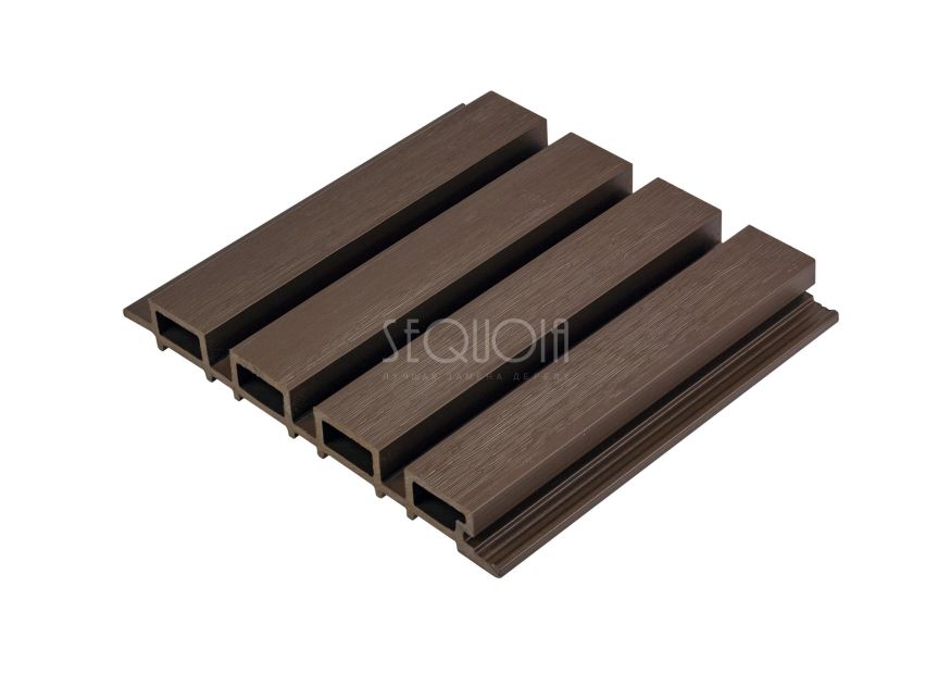 Доска фасадная SEQUOIA co-extrusion Коричневая купить в Адлере