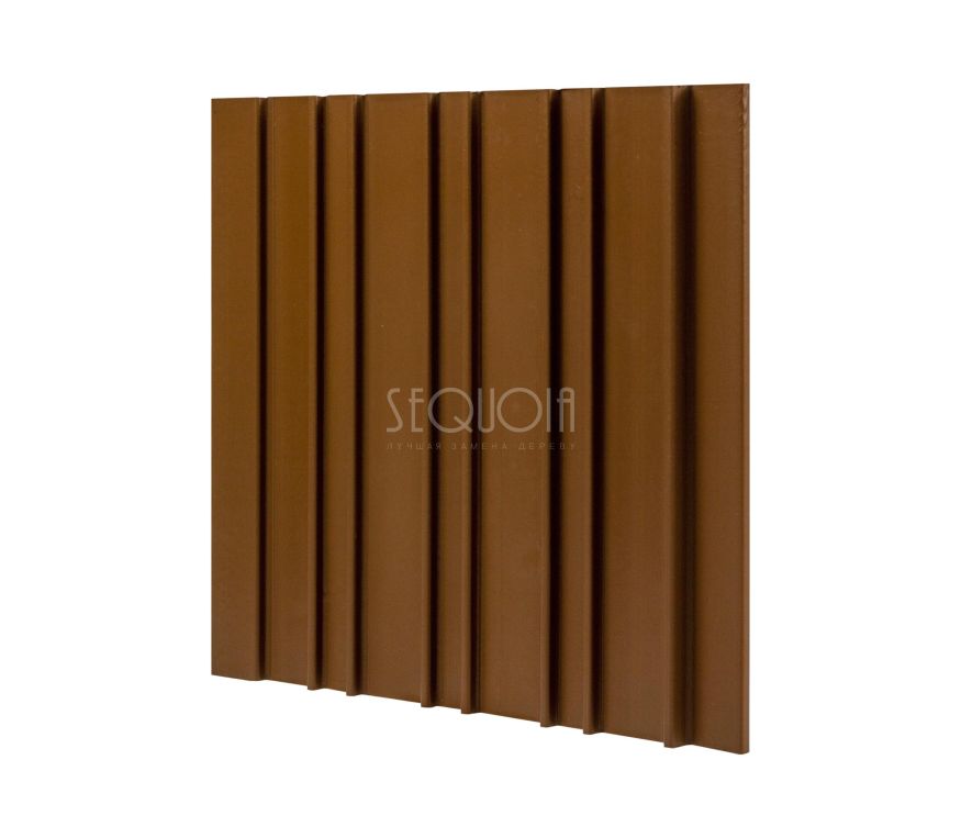 Доска фасадная SEQUOIA co-extrusion Светло-коричневая купить в Адлере