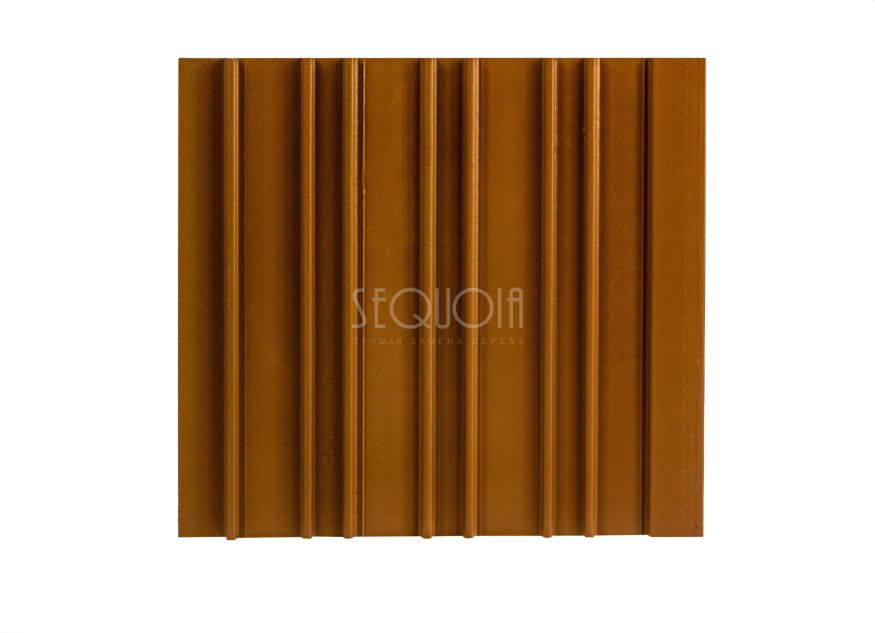 Доска фасадная SEQUOIA co-extrusion Светло-коричневая купить в Адлере