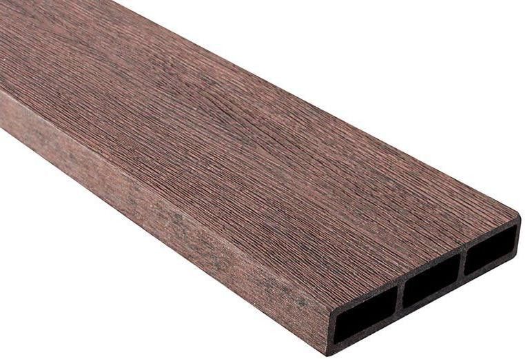 Доска 3D ДПК Outdoor STORM BROWN коричневая миксированная купить в Адлере