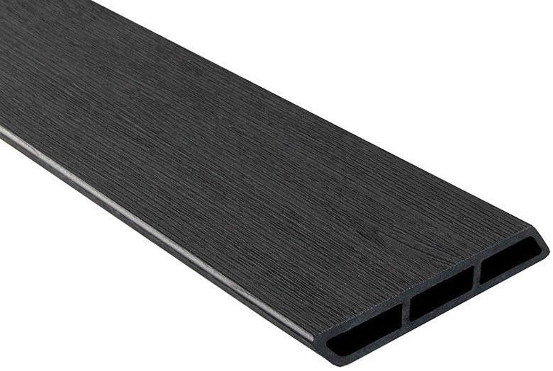 Доска Ромбус 3D ДПК Outdoor STORM BLACK черного цвета купить в Адлере