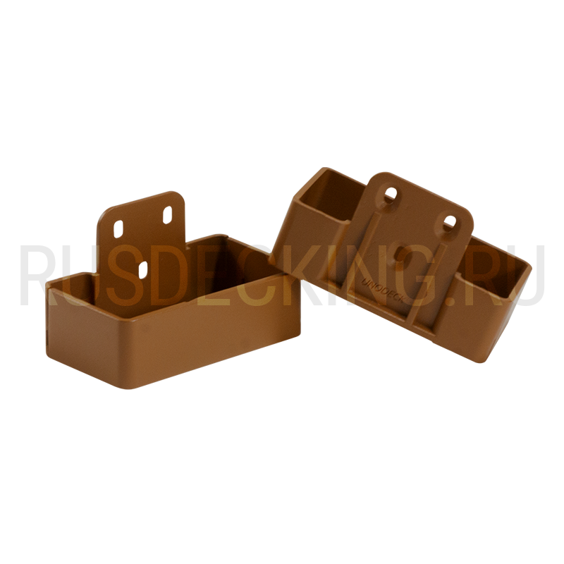 Комплект крепления перил прямое RusDecking Unodeck Орех купить в Адлере