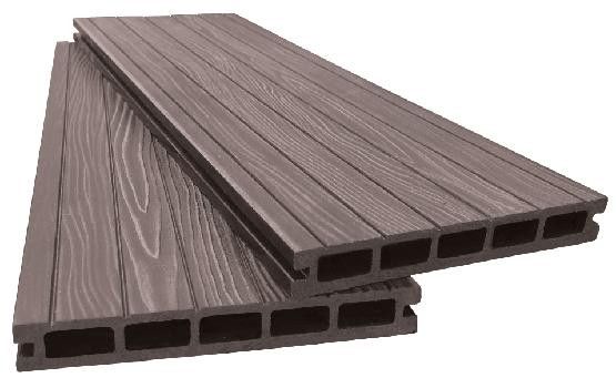Террасная доска ДПК 3D AYTECHPLAS 160x22 шоколадная купить в Адлере