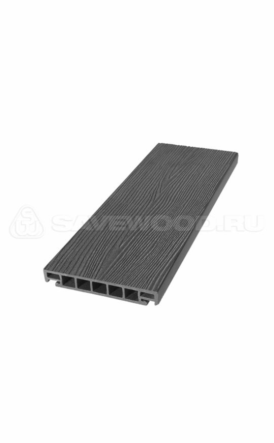 Террасная доска ДПК SaveWood, SW Salix (S) (R), Графит купить в Адлере