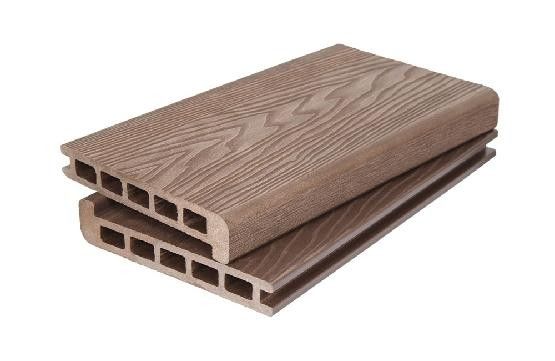 Ступень 3D GardenParkett с древесной текстурой Светло-коричневого цвета купить в Адлере