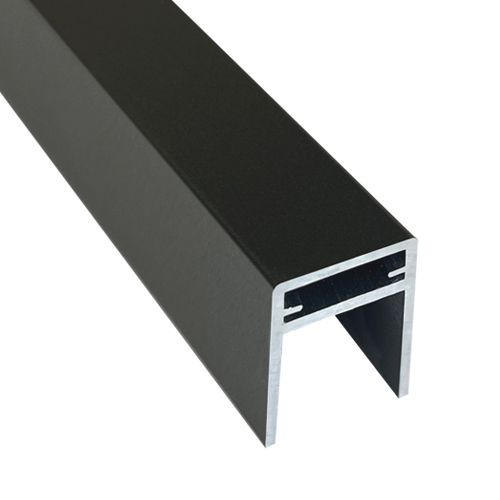 Алюминиевый П-профиль EasyDecking Черное дерево купить в Адлере