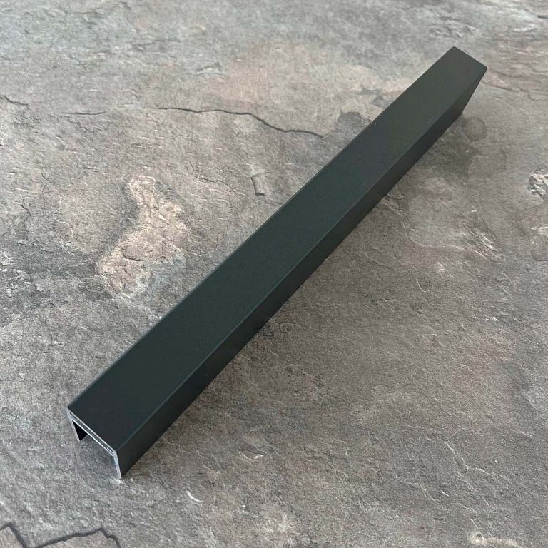 Алюминиевый П-профиль EasyDecking Черное дерево купить в Адлере