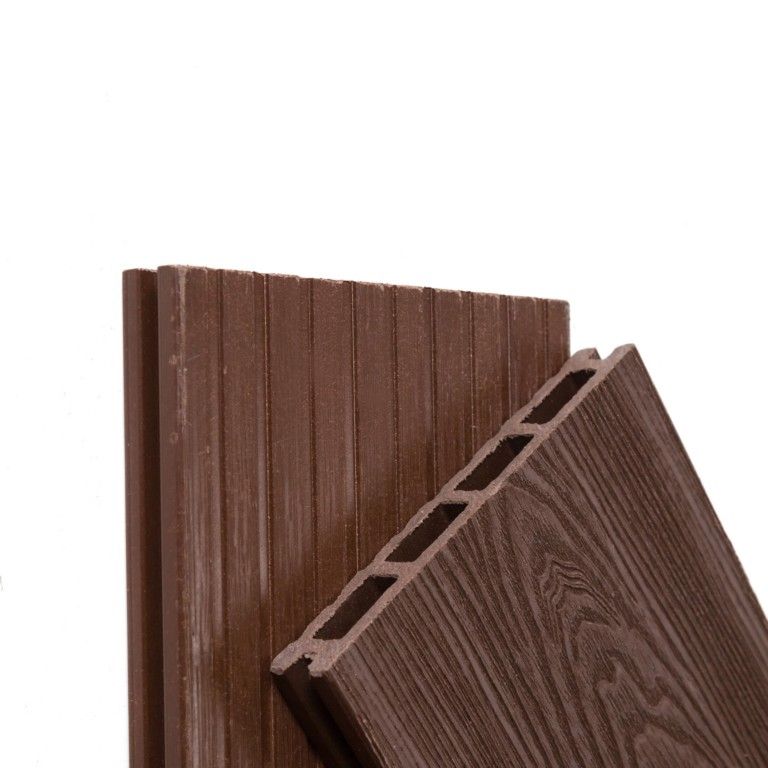 Террасная доска Ecodecking Комфорт 3D Шоколад купить в Адлере