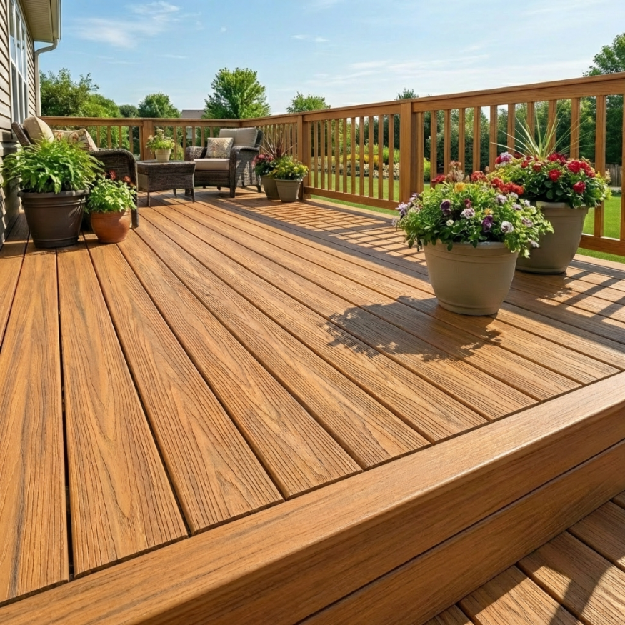 Террасная доска ДПК GardenParkett Табула, Бук купить в Адлере
