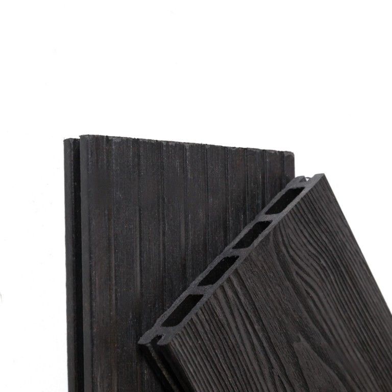 Террасная доска Ecodecking Комфорт 3D Графит купить в Адлере