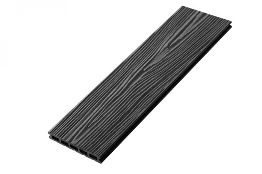 Террасная доска ДПК RusDecking Unodeck Mogano - Графит купить в Адлере