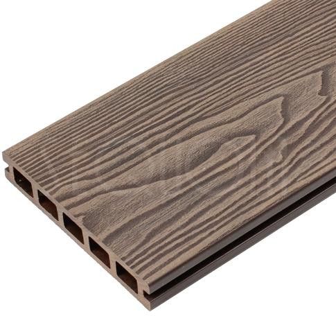 Доска террасная ДПК SEQUOIA, DUAL 3D WOOD, BROWN купить в Адлере