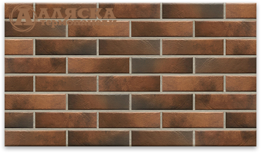 Фасадные термопанели Аляска 24. Retro brick chili купить в Адлере
