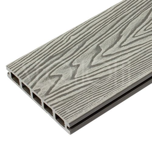 Доска террасная ДПК SEQUOIA, DUAL 3D WOOD, GRAY купить в Адлере
