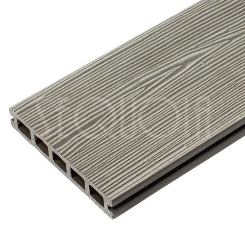 Доска террасная ДПК SEQUOIA, DUAL 3D WOOD, GRAY купить в Адлере