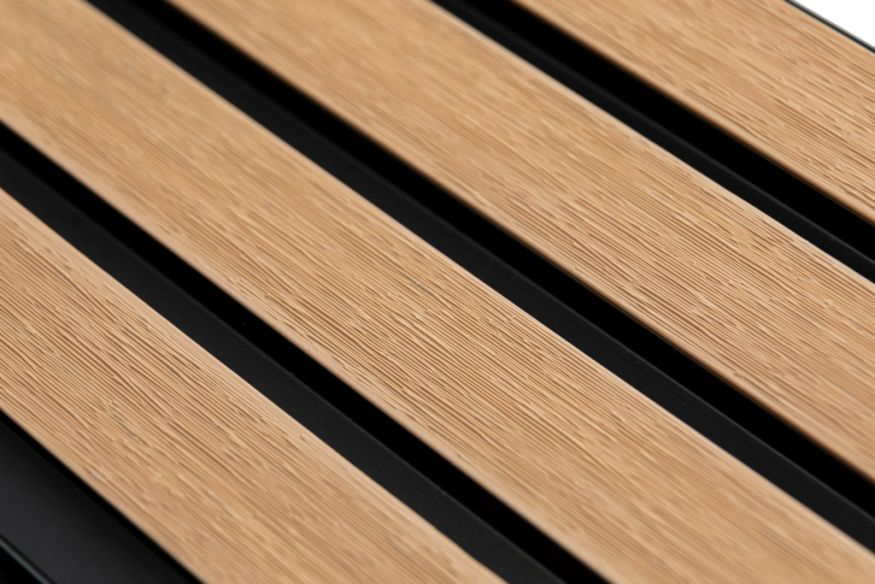 Реечная фасадная панель Ecodecking Скай Коэкструзия Бук купить в Адлере