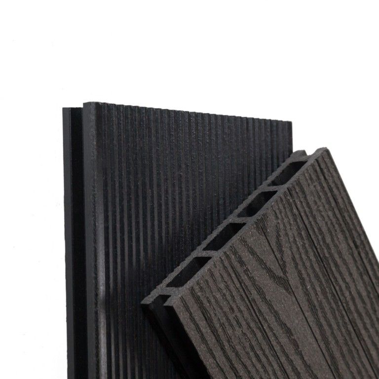 Террасная доска Ecodecking Техно плюс Графит купить в Адлере