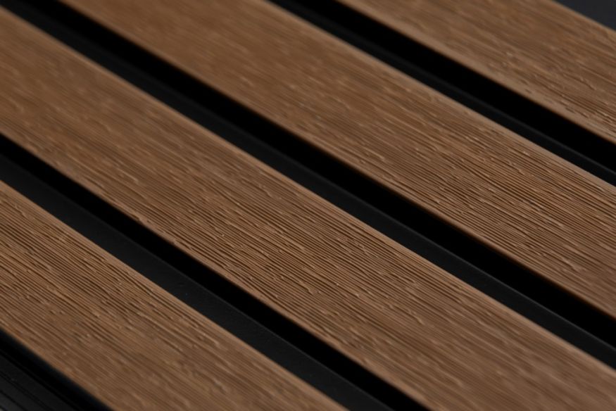 Реечная фасадная панель Ecodecking Скай Коэкструзия Тик купить в Адлере