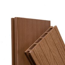 Террасная доска Ecodecking Техно плюс Бронза
