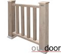 Ограждение из ДПК Outdoor Классик 3D STORM в сером миксе купить в Адлере