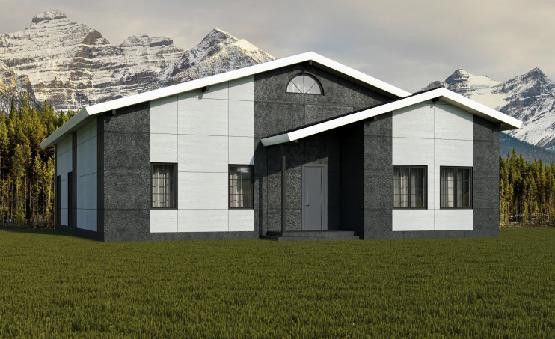 Фиброцементный сайдинг Roofas Board Wood в цвете Антрацит купить в Адлере