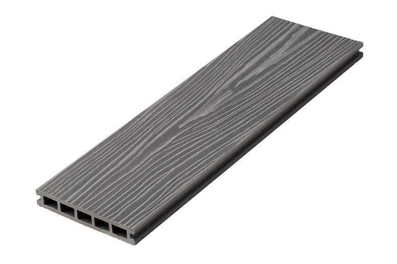 Террасная доска ДПК RusDecking Unodeck Ultra - Серый купить в Адлере