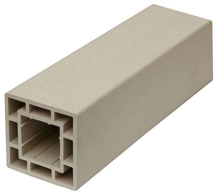 Столб для ограждения CM Decking 120x120 Белое дерево купить в Адлере