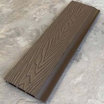 Заборная панель шип-паз EasyDecking, Wood-X, Венге