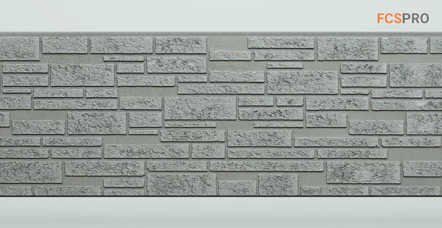 Фиброцементные панели FCS Simple АА1 (под камень) купить в Адлере