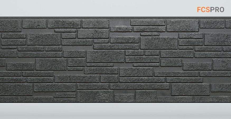 Фиброцементные панели FCS Simple АА1 (под камень) купить в Адлере