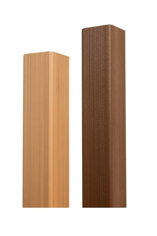 Уголок торцевой Ecodecking Скай коэкструзия Тик купить в Адлере