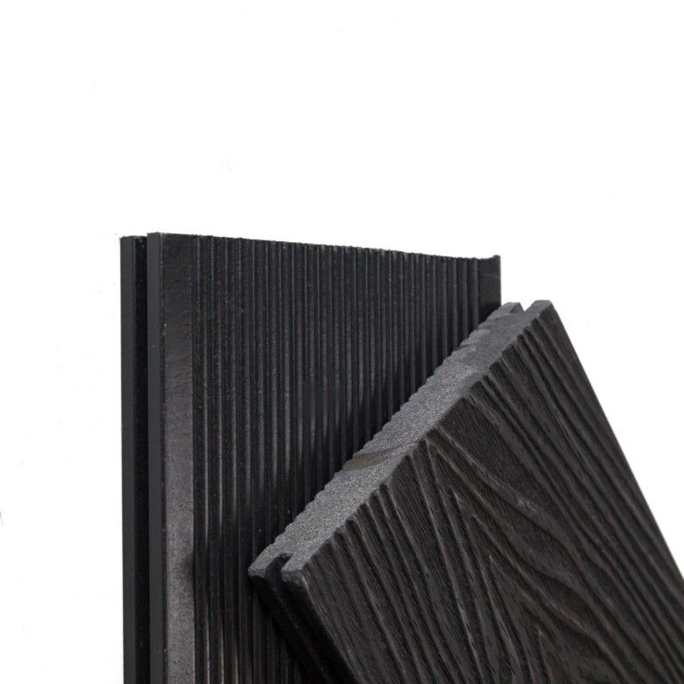 Террасная доска Ecodecking Экстра 3D Графит купить в Адлере