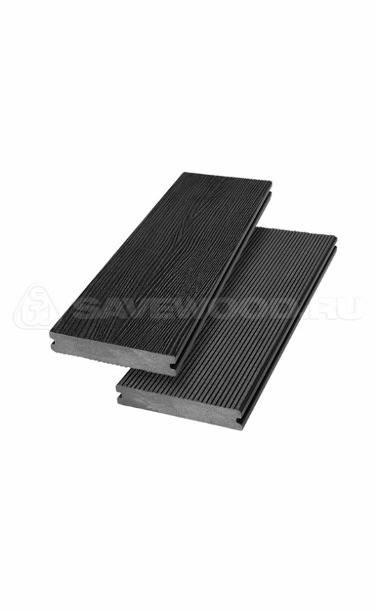 Террасная доска ДПК SaveWood, SW Abies (R), Черный купить в Адлере