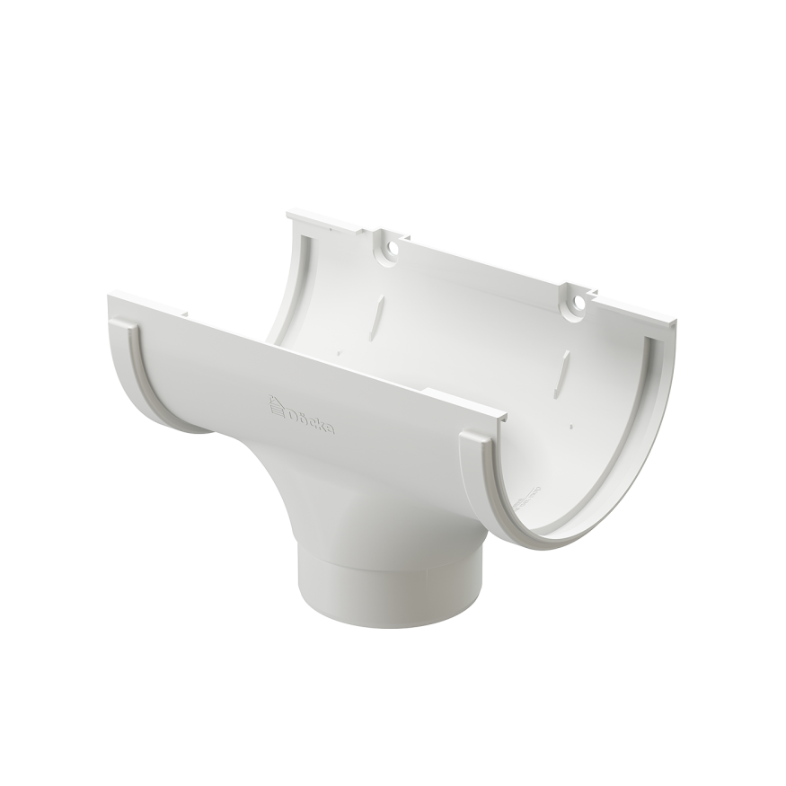 Воронка водосточная Docke Standard, белая купить в Адлере