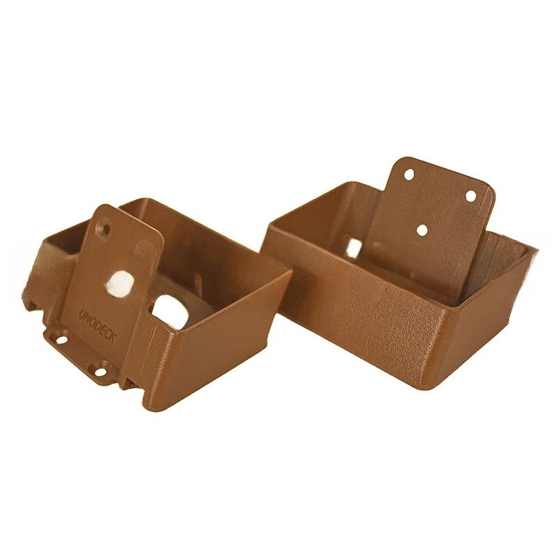 Крепление для перил наклонное алюминиевое GardenParkett, Орех купить в Адлере